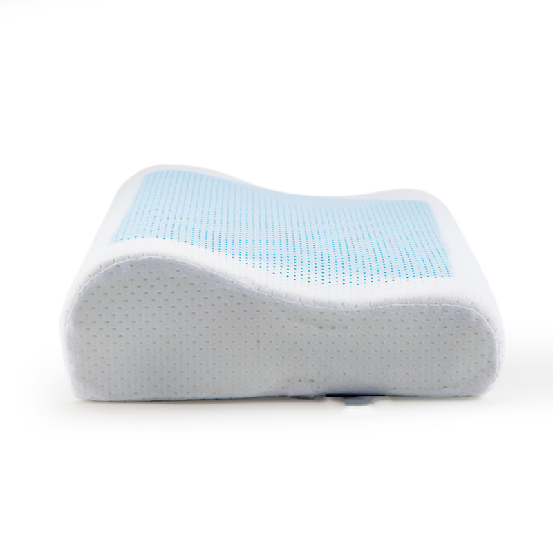 Gel pillow, summer wave pillow, slow rebound memory pillow, gel memory pillow core, single-person home pillow details Picture