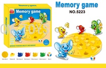 Mouse cheese plate magnetic trailer Little Detective find picture reaction training games children's educational toys