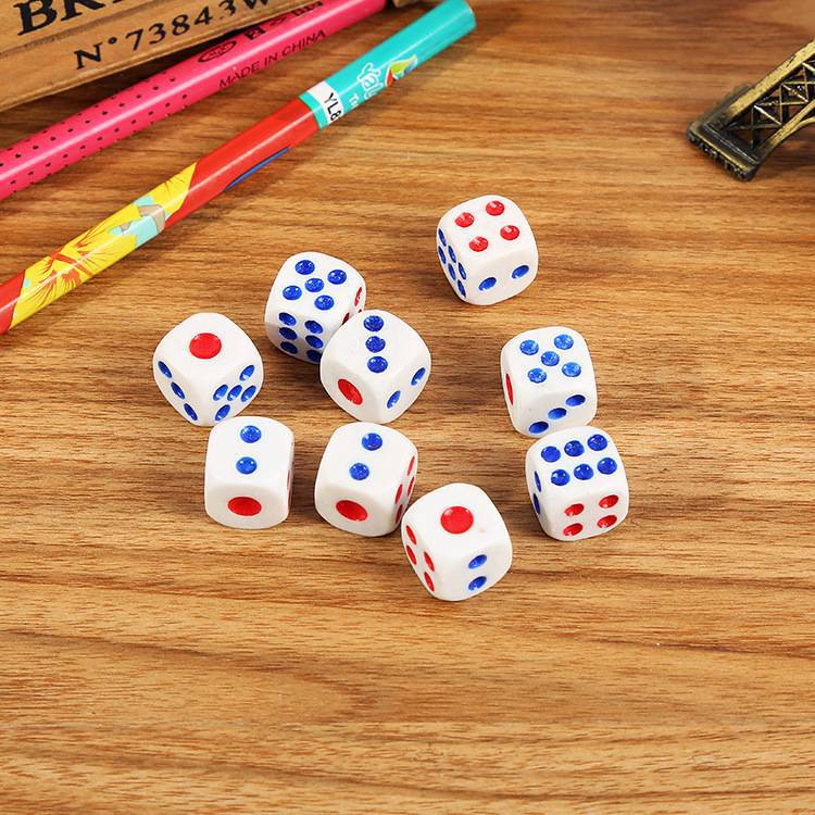 Mahjong dice, acrylic number sieve, bar KTV dice, nightclub chess and card entertainment dice, 2-yuan supply details Picture