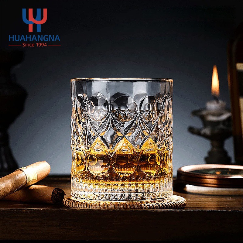 玻璃杯 水晶欧式玻璃威士忌烈白酒杯洋酒杯创意啤酒杯水杯