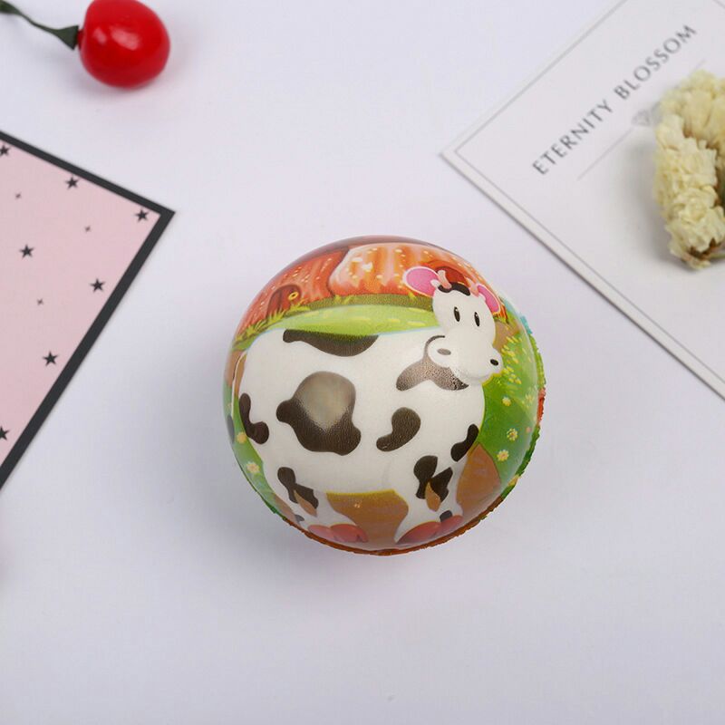 New cartoon 7.2 sponge ball, elastic ball type children's toys, traditional toys, Yiwu small commodities wholesale Specification image
