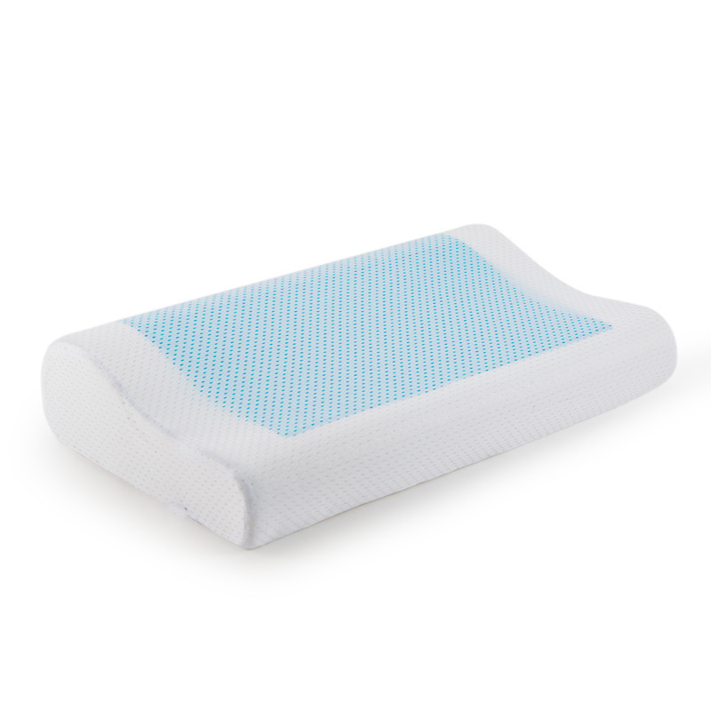 Gel pillow, summer wave pillow, slow rebound memory pillow, gel memory pillow core, single-person home pillow full figure