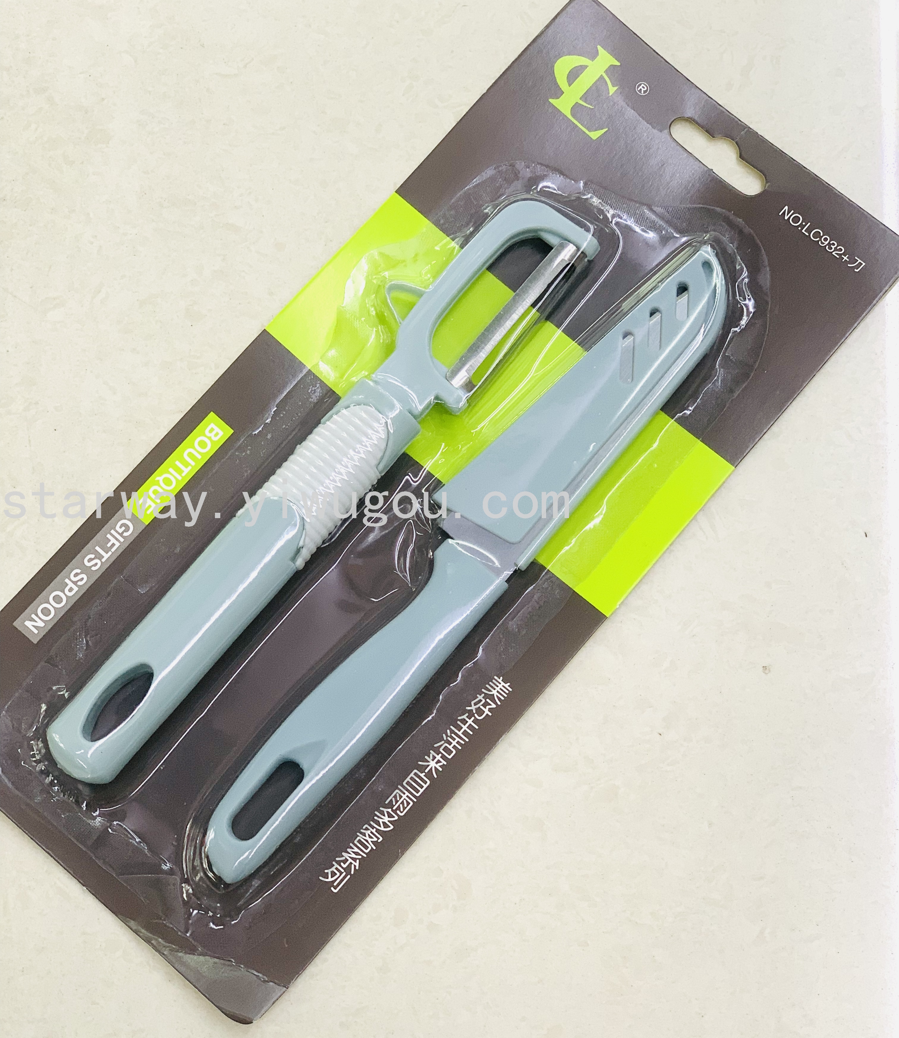 Fruit peeler, multi-functional peeler set, stainless steel peeler, kitchenware Specification image
