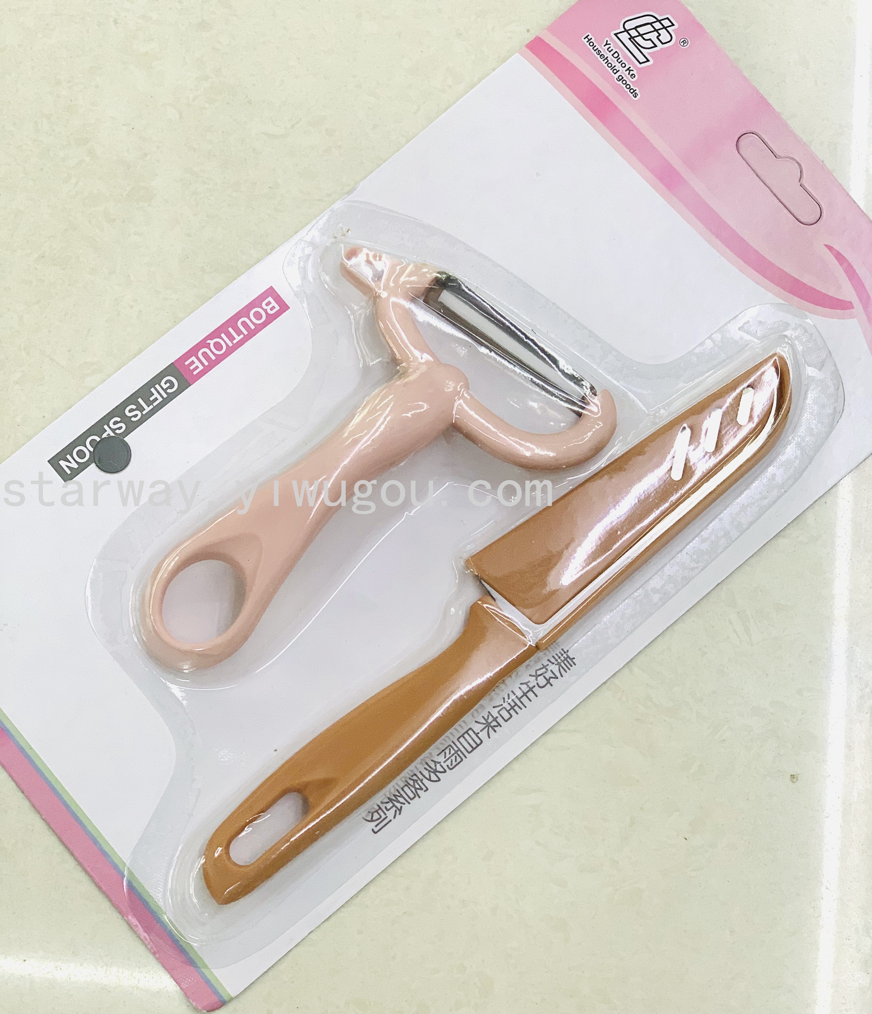 Fruit peeler, multi-functional peeler set, stainless steel peeler, kitchenware Specification image
