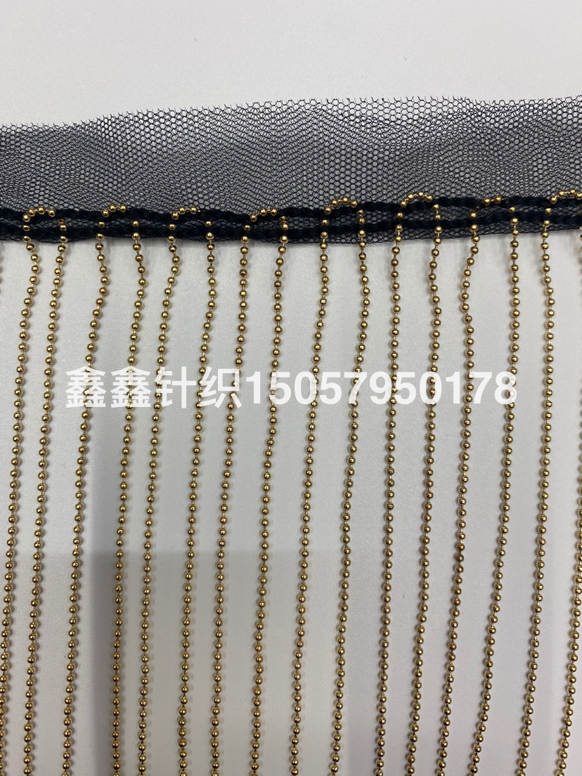 流苏链条金色银色长度10公分服装辅料厂家直销