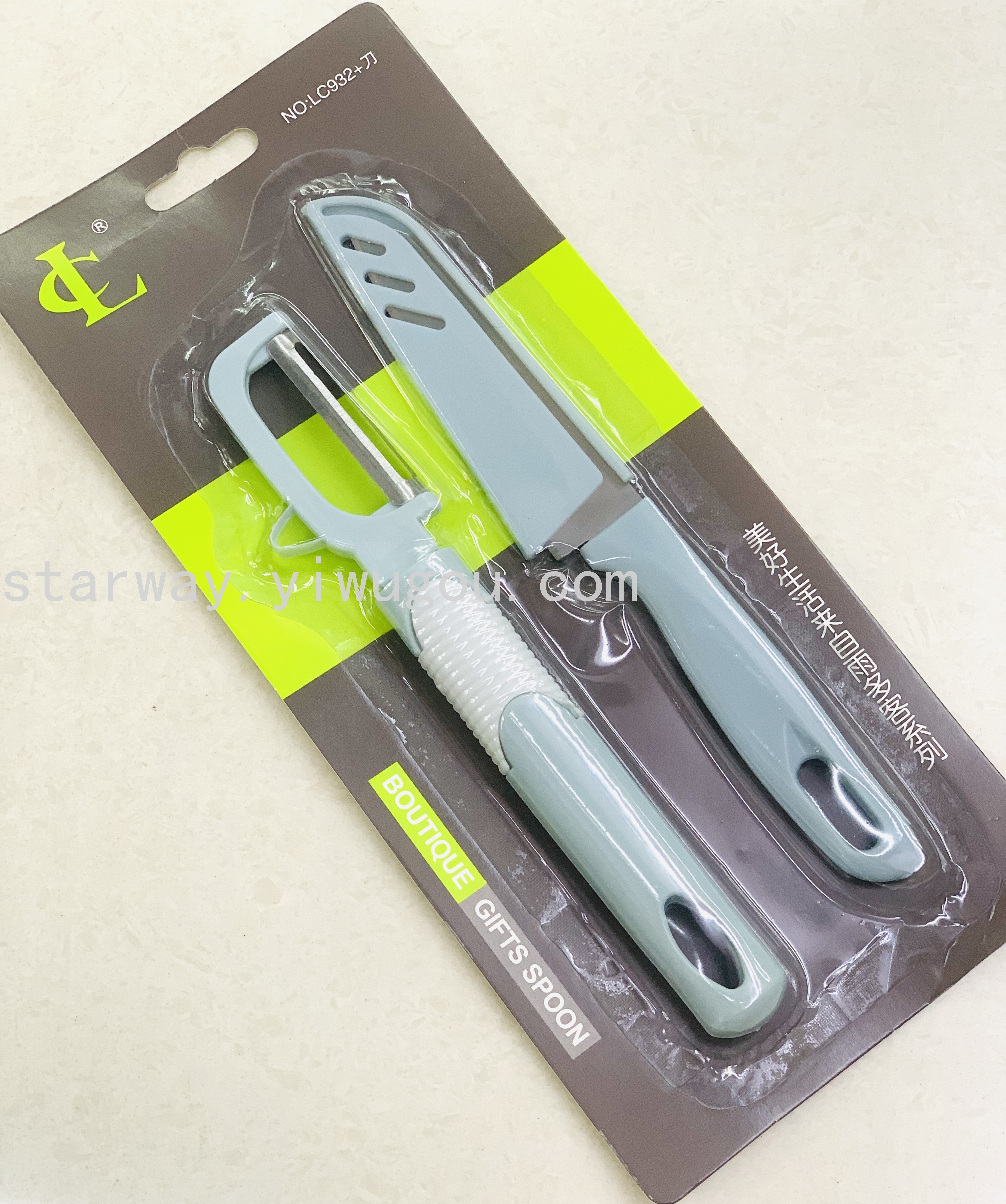 Fruit peeler, multi-functional peeler set, stainless steel peeler, kitchenware details Picture
