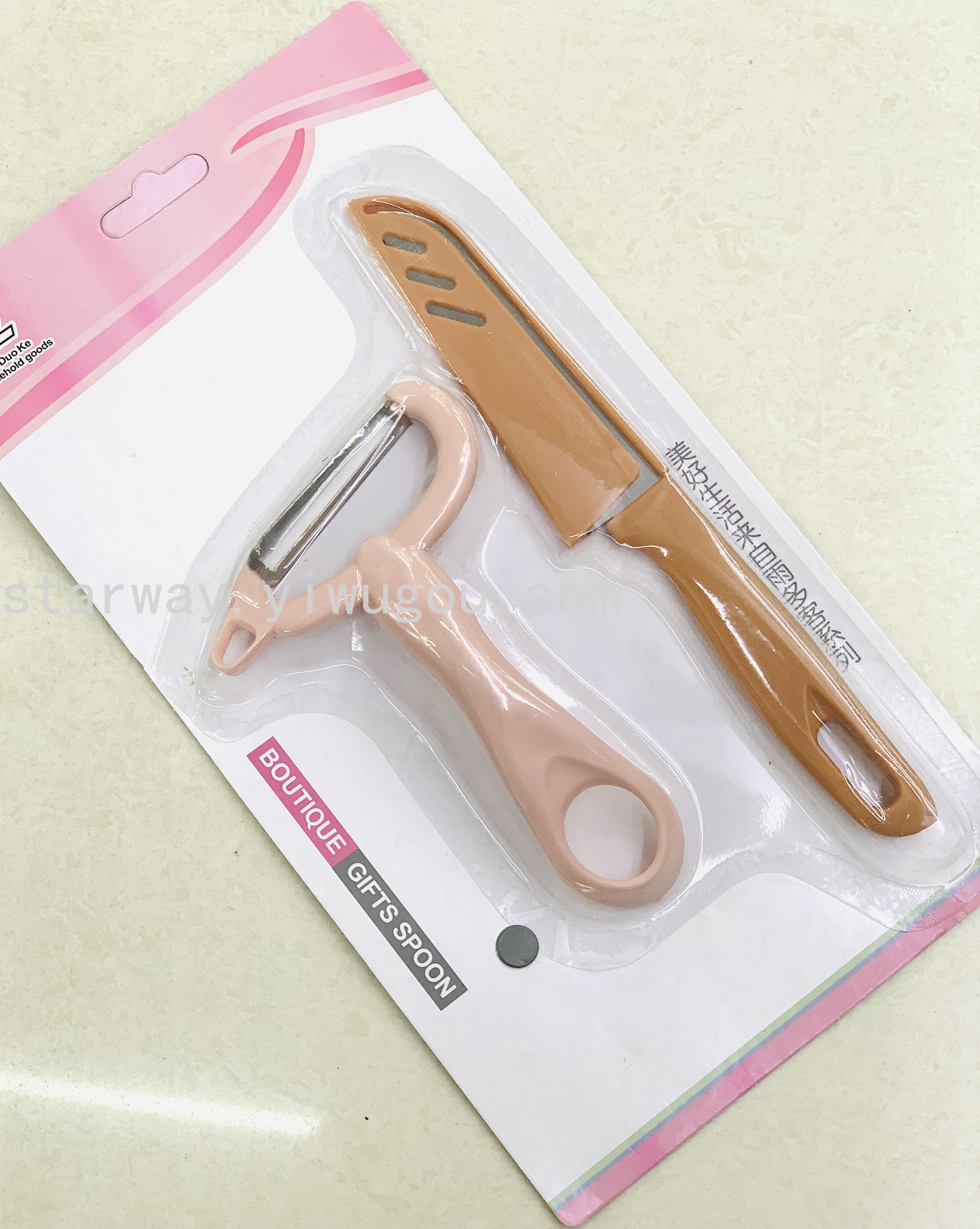 Fruit peeler, multi-functional peeler set, stainless steel peeler, kitchenware details Picture