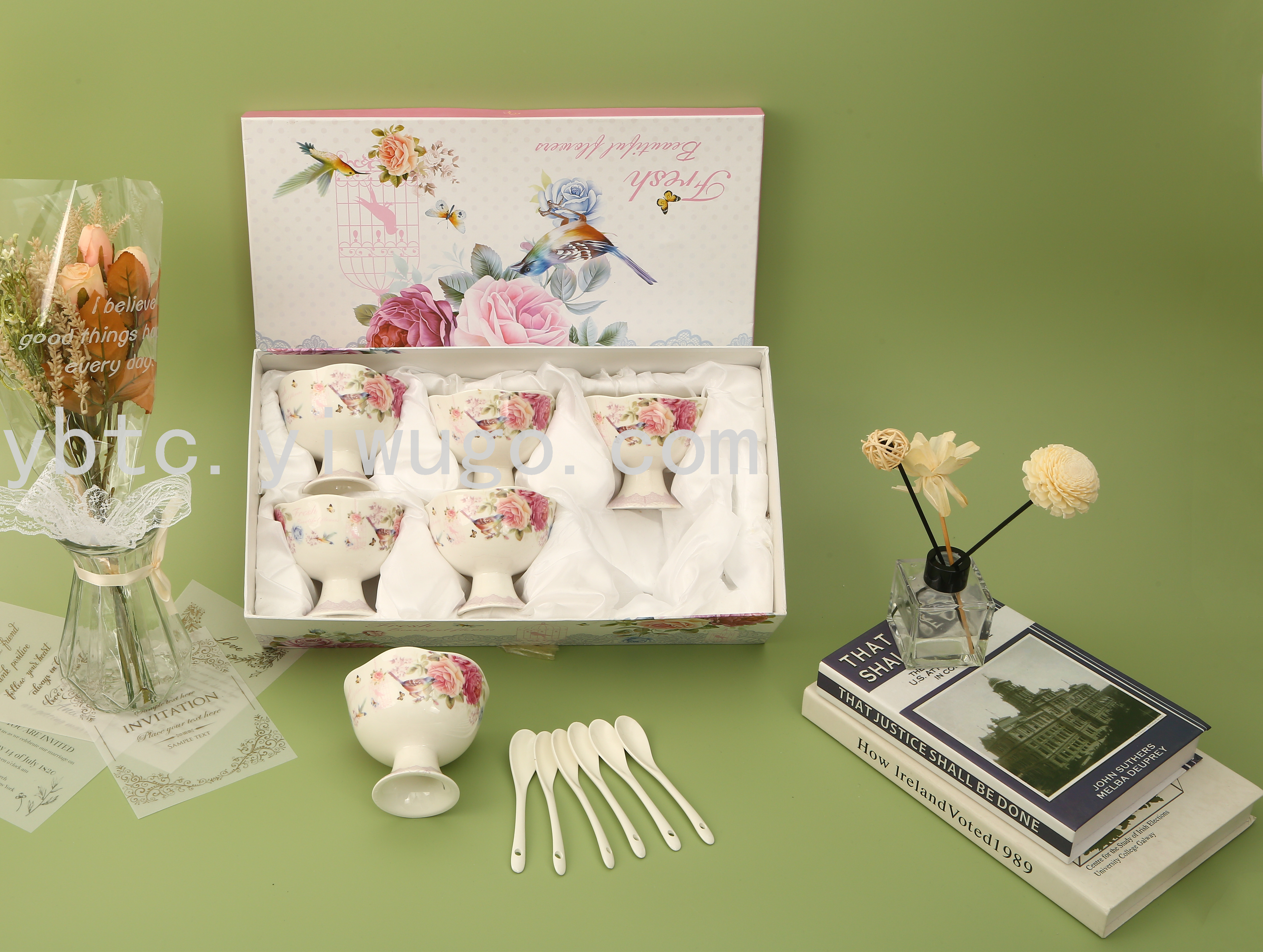 高脚小甜酒杯饮料杯冰激凌杯家用雪糕杯饮料杯甜品杯慕斯杯果冻杯