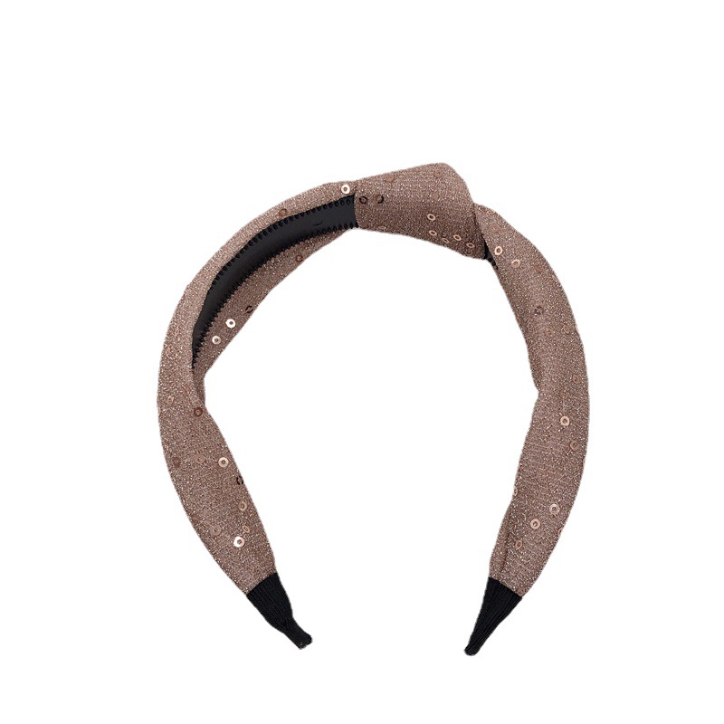 Korean-style wide hairband, fashionable and versatile mesh headband with teeth, hair clip, 2-yuan store accessory Item Picture