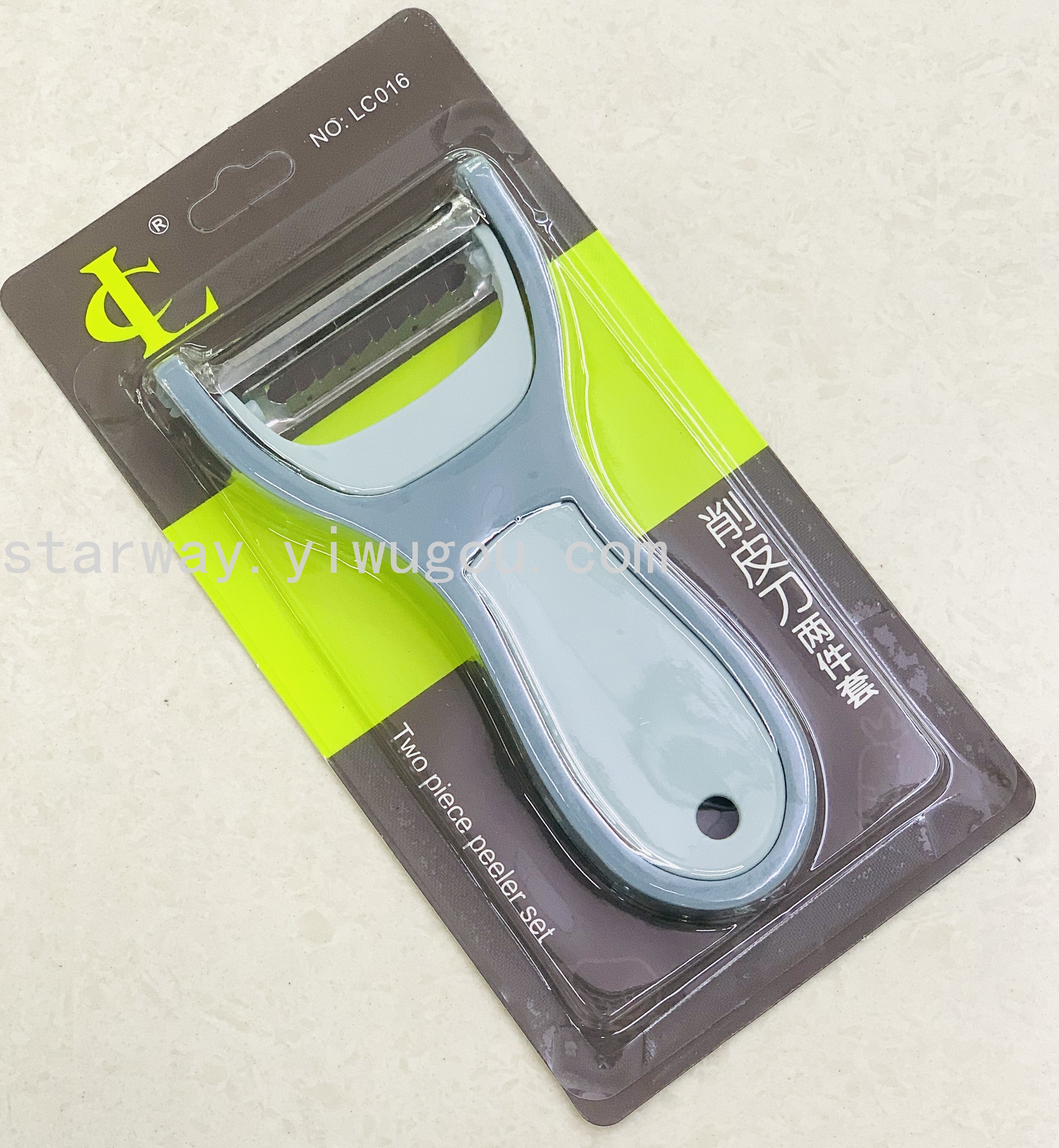 Fruit peeler, multi-functional peeler set, stainless steel peeler, kitchenware details Picture