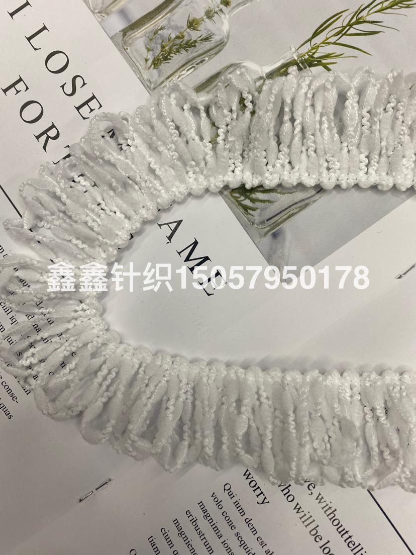 Direct sales of fringed lace clothing and home textile accessories from the manufacturer Application Scenario