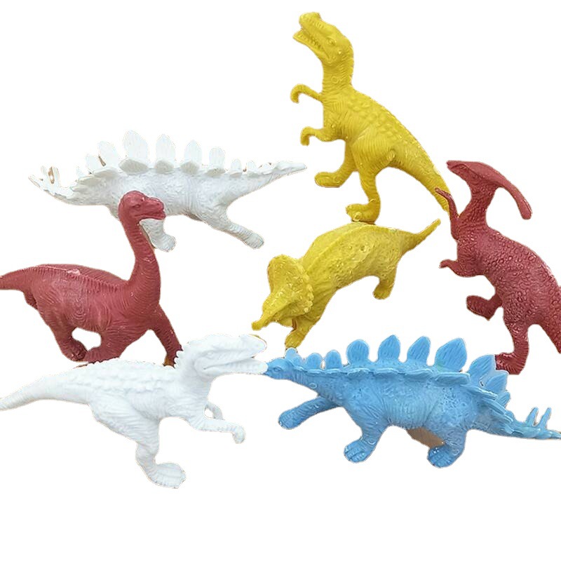 袋装恐龙玩具小恐龙仿真模型仿真动植物儿童玩具一元两元地摊批发