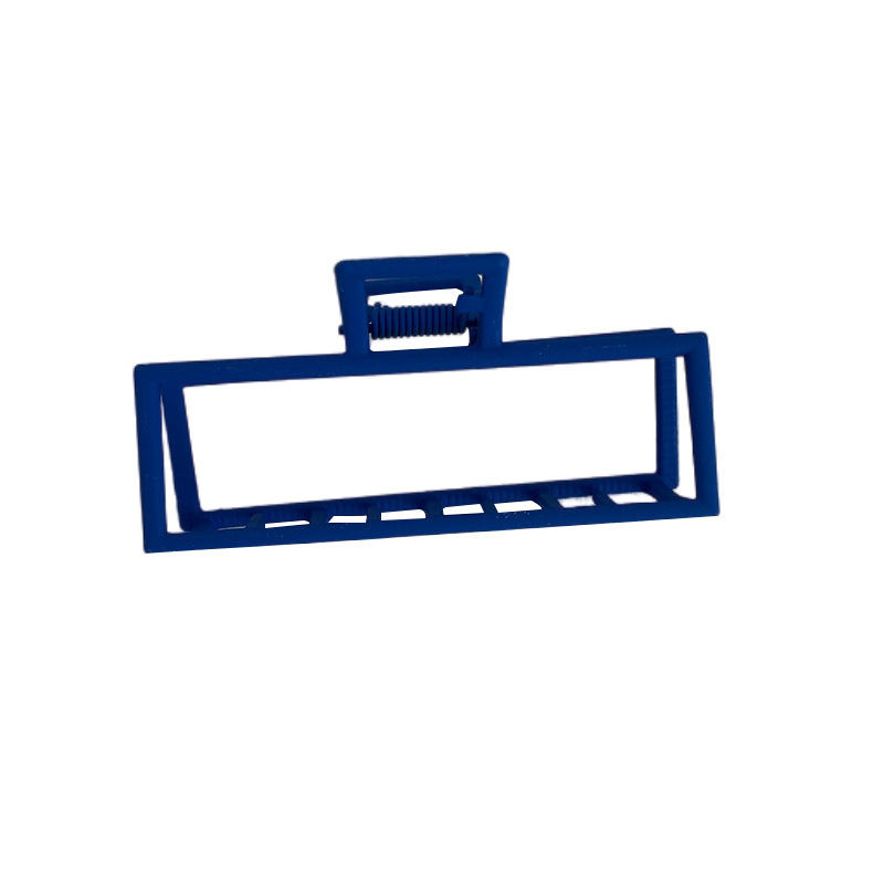 The new metal Klein blue scratch-off hairpin for the back of a woman's head exudes an elegant and stylish vibe. It's a matte shark scratch-off clip Item Picture