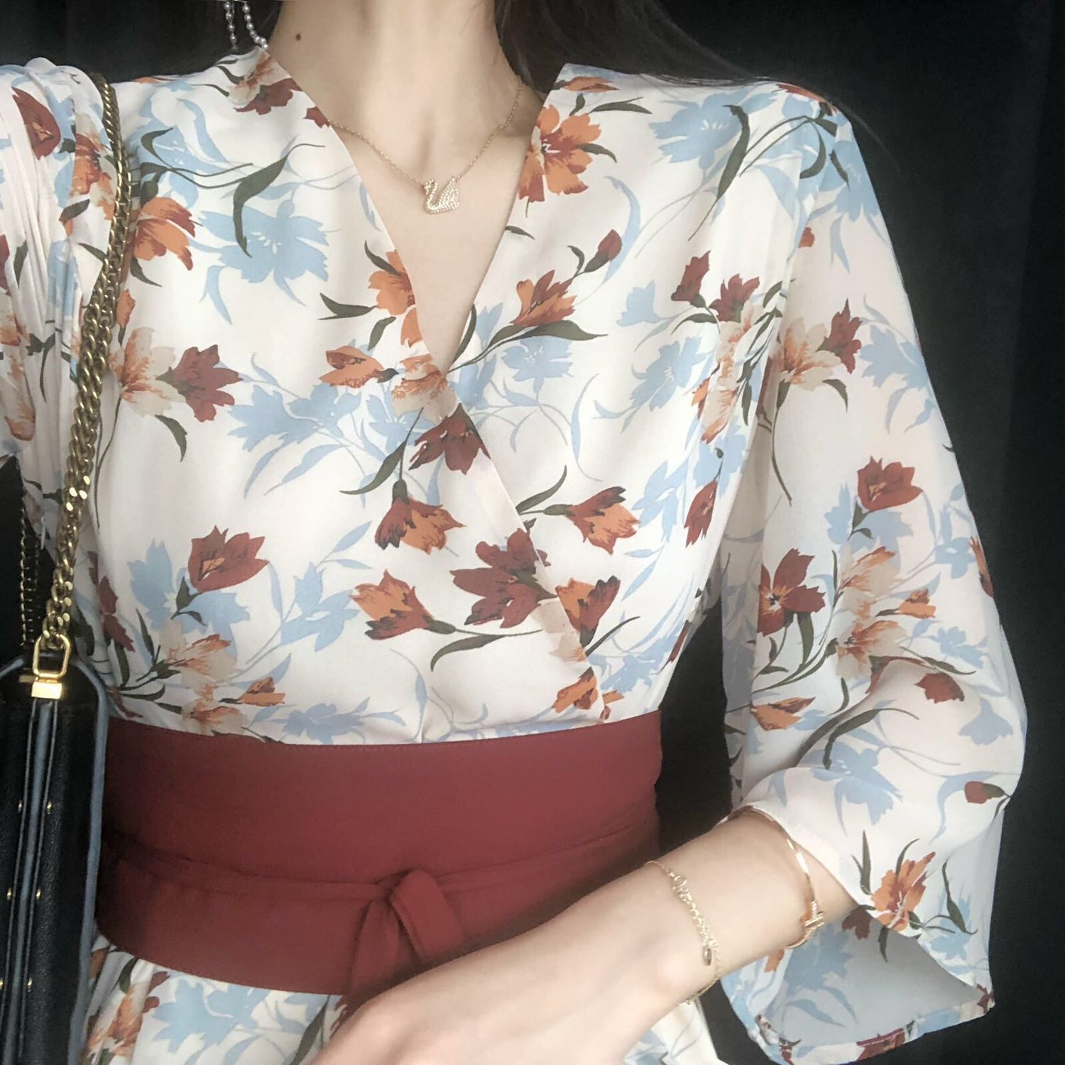 汉服/禅茶服/禅舞服实物图