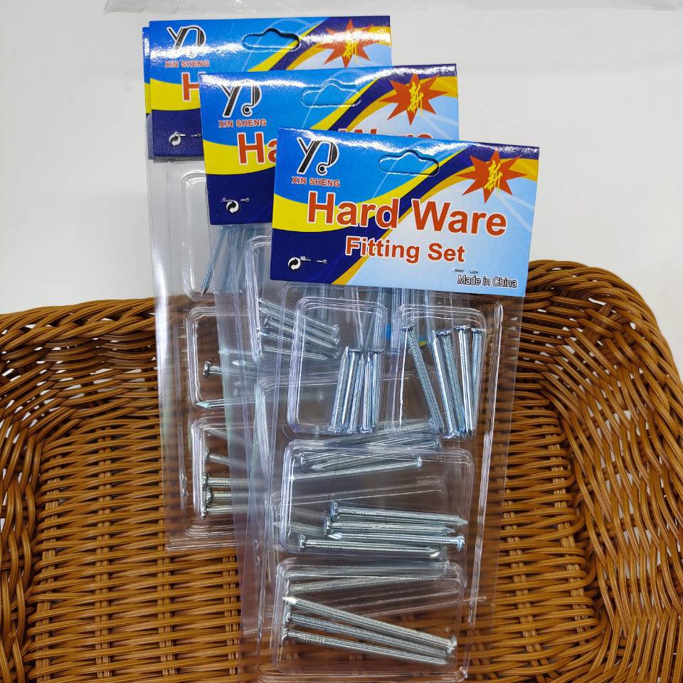 Cement nail combination set steel nail size cement steel nail iron nail 2 yuan store hardware department store