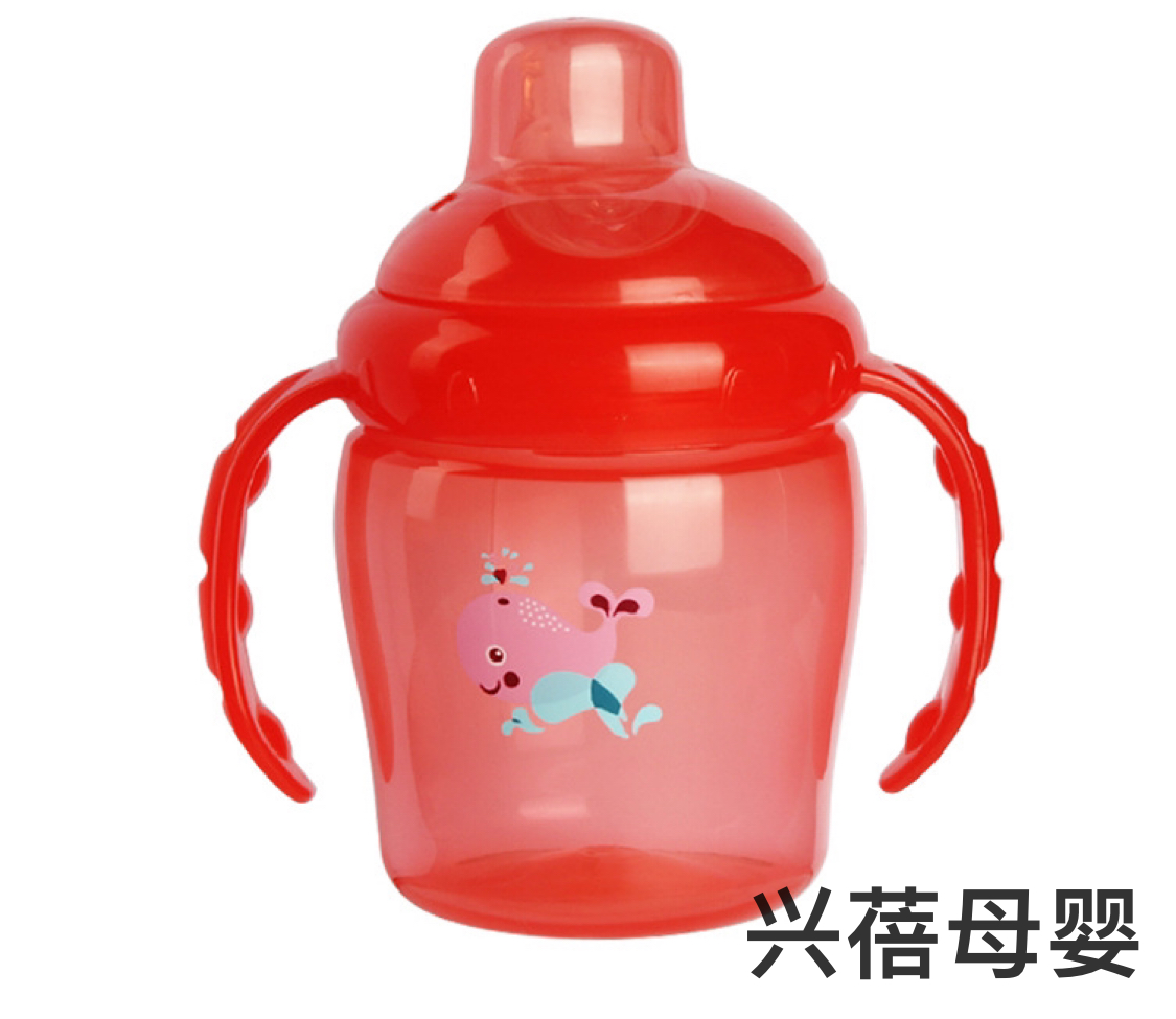 Extra de boca ancha PP learn drink tazas para bebés duckbill tazas de agua de gran capacidad anti-caídas y anti-fugas tazas de agua para niños anti-atragantamiento details Picture