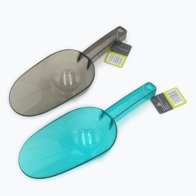 G1742 Sanyuan Store Premium ice Scoop, milk Tea shop, flat flour, sugar, food, feed, rice scoop, plastic spoon details Picture