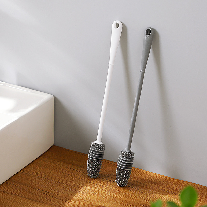 Long-handled silicone cup brush, a household cleaning brush with no blind spots, a baby bottle blender, a stain-removing wonder cup brush Specification image