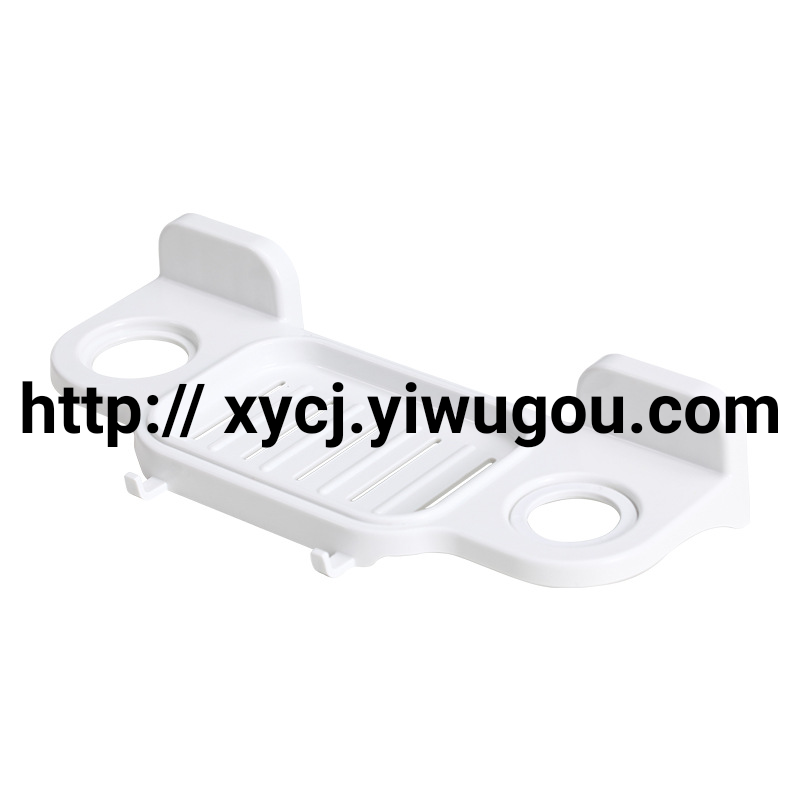 Body wash bottle hanging rack, shampoo hand sanitizer, bathroom storage, bathroom shelf, wall-mounted, traceless hook Item Picture