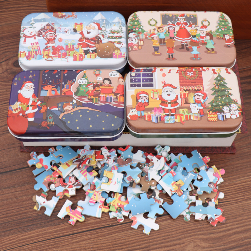 Christmas puzzle children's puzzle set of 60 pieces