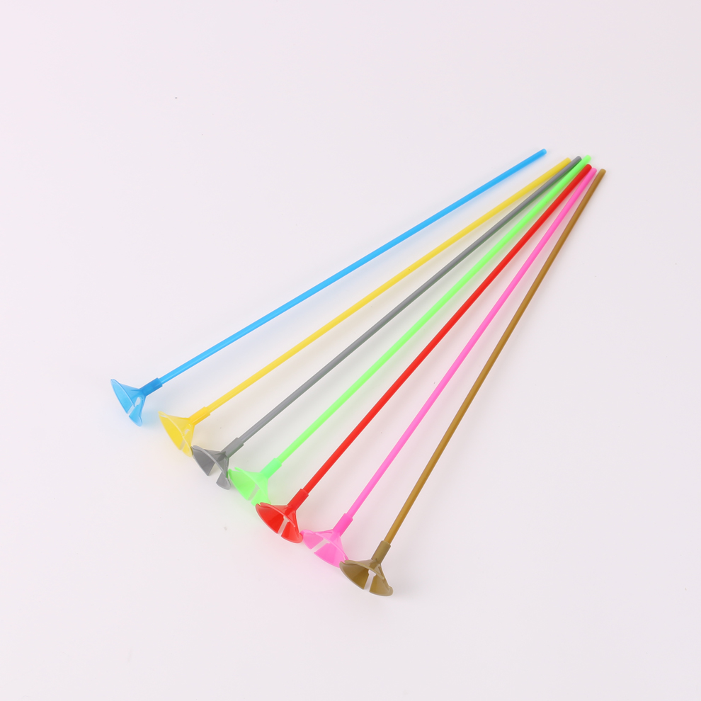 Balloon hand-held lollipop support rod bracket pole column balloon accessory drag rod rod clip support seat tray decoration Item Picture