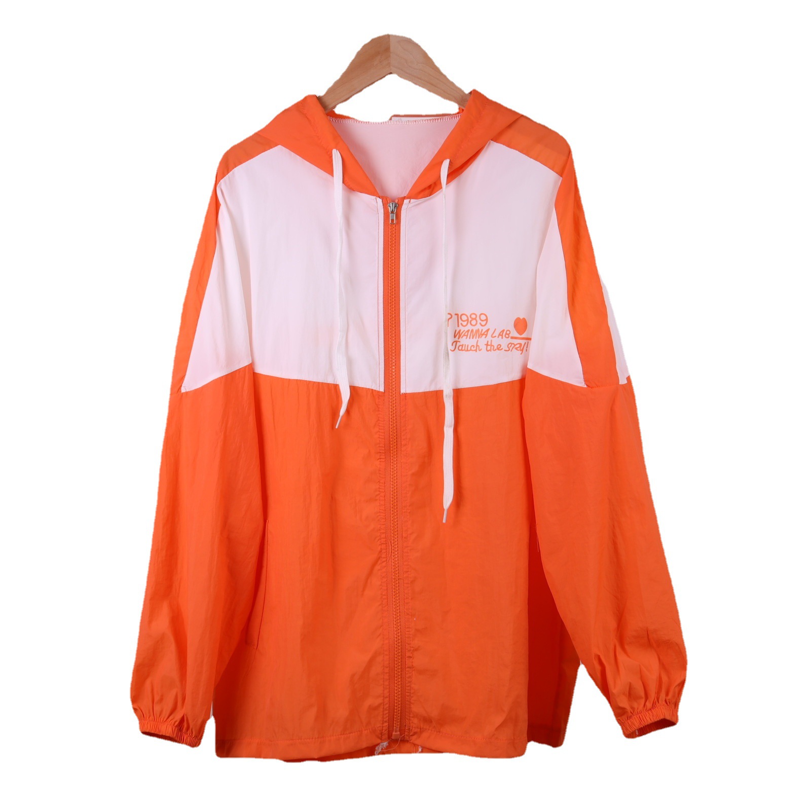 English large-sized sun-protective clothing for women in 2022, short cycling clothes, loose and versatile student sun-protective clothing, thin short jackets Item Picture