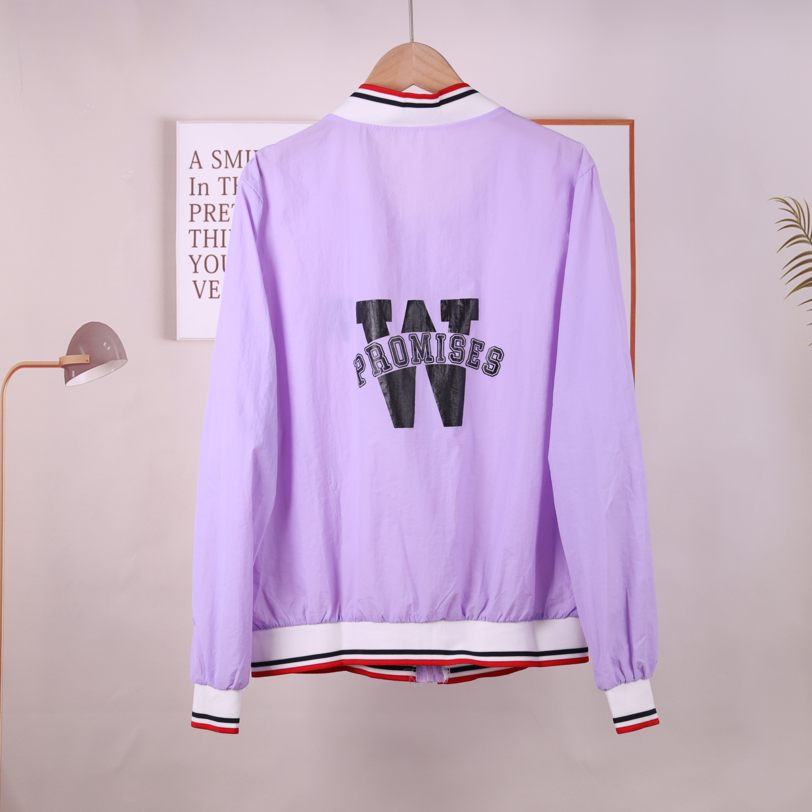 W English baseball sun-protective clothing for women 2022 Summer New Korean version Loose and versatile student sun-protective clothing Thin short jacket Specification image