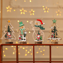 Christmas decorations Christmas bar decorations Christmas trinkets Christmas decorations wooden decorations on the Christmas table