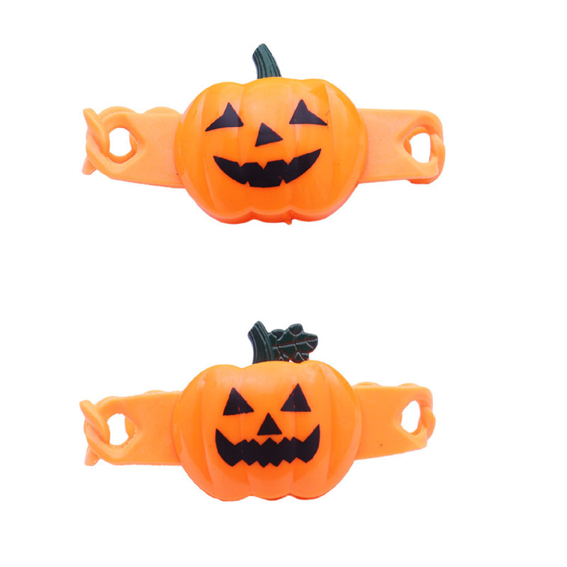 Halloween decorations Luminous watch bracelet Halloween children's gift party Party Prank toy