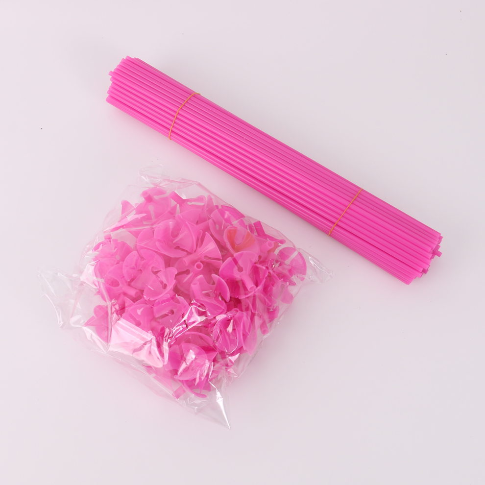 Balloon hand-held lollipop support rod bracket pole column balloon accessory drag rod rod clip support seat tray decoration details Picture