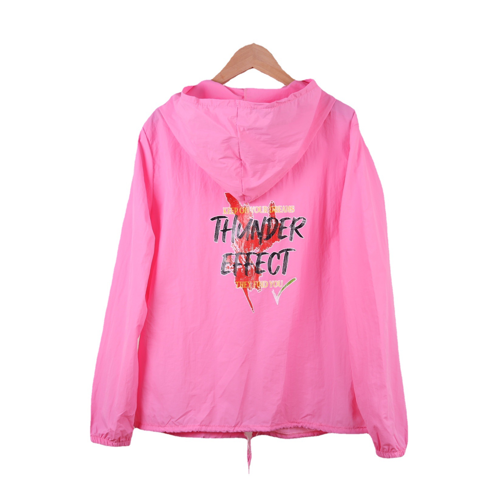 Thin outerwear for girls' spring, autumn and summer 2022 new style, Korean-style loose, casual and sun-protective outerwear for junior and senior high school students Item Picture