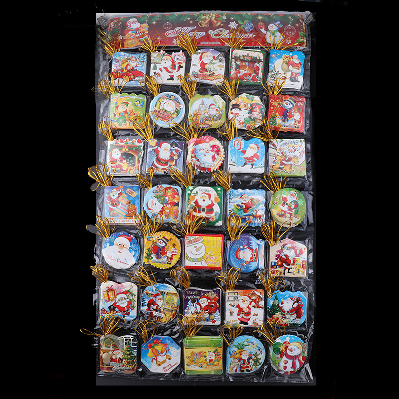 280 Christmas decorations, Christmas tree cards, Christmas tree cards, Christmas tree ornaments, old man ornaments