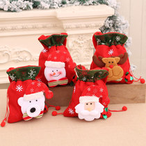 Christmas stocking gift bag Larvette candy tote bag Children's kindergarten shopping mall Apple bag Christmas supplies