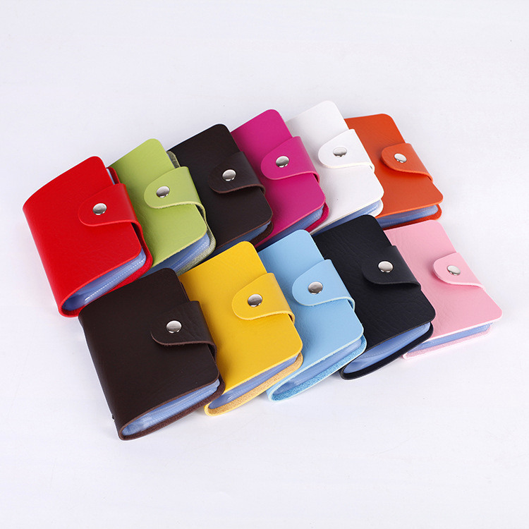Spot wholesale anti demagnetization card bag bank card set of 10 card men's card bag women's certificate bag card bag wholesale