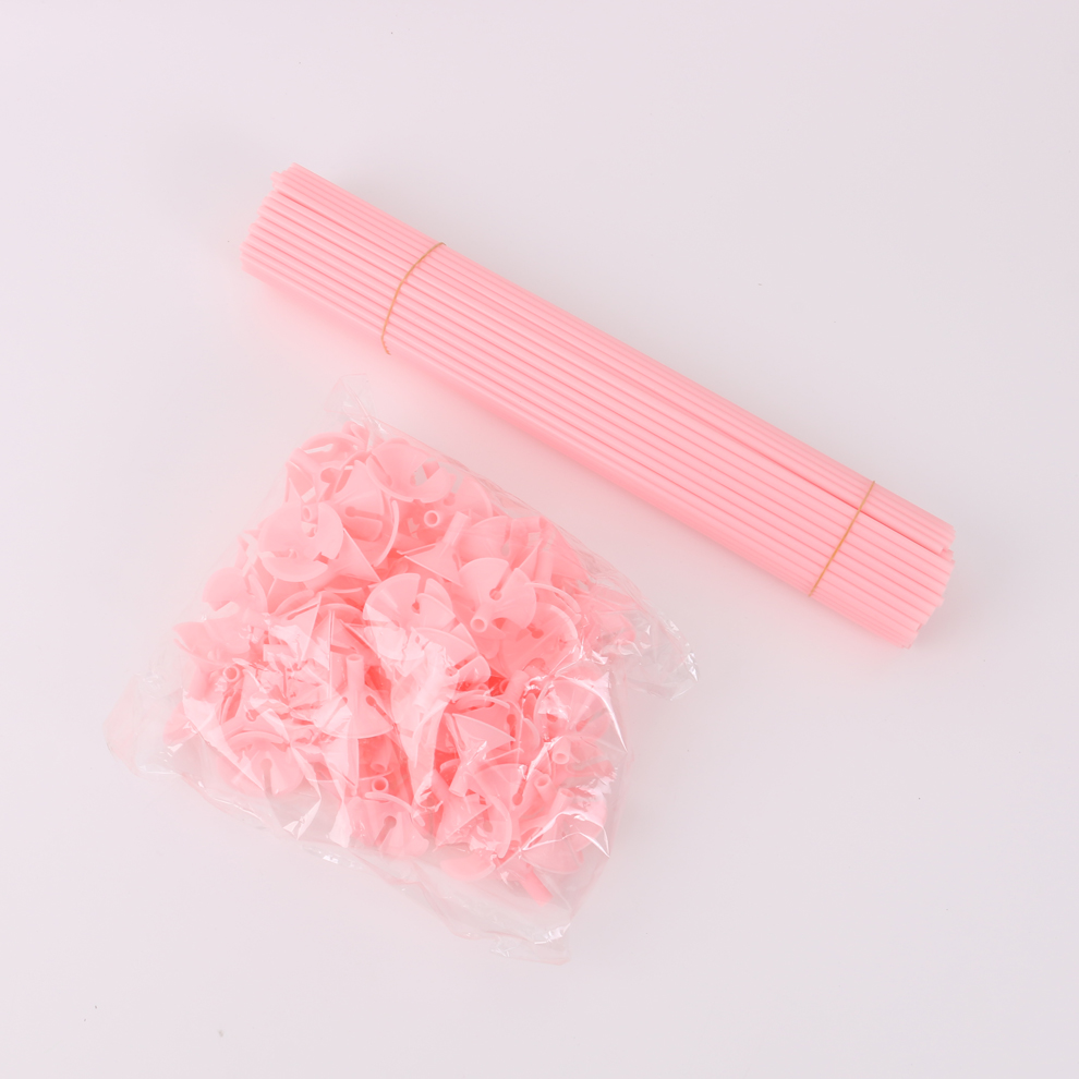Fengshuo balloon drag rod, macaron balloon stick holder, festival decoration balloon drag rod, colorful balloon stick Item Picture