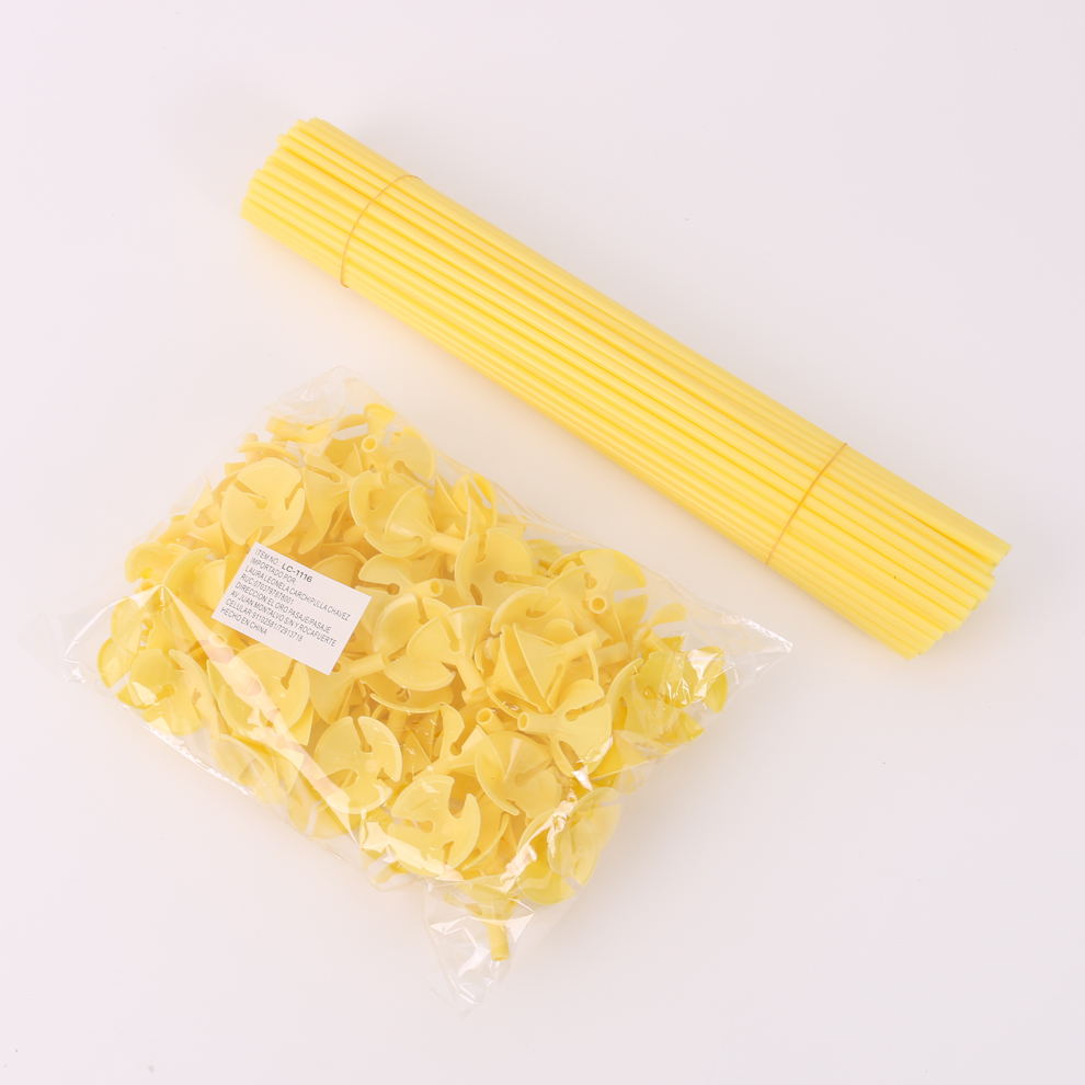 Fengshuo balloon drag rod, macaron balloon stick holder, festival decoration balloon drag rod, colorful balloon stick Specification image