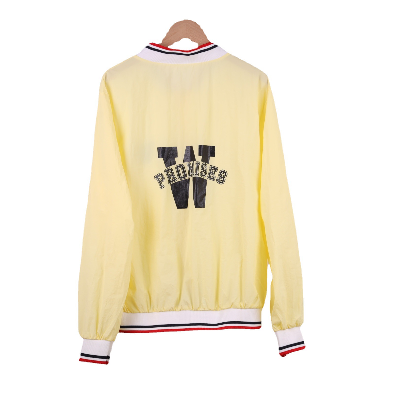 W English baseball sun-protective clothing for women 2022 Summer New Korean version Loose and versatile student sun-protective clothing Thin short jacket Item Picture