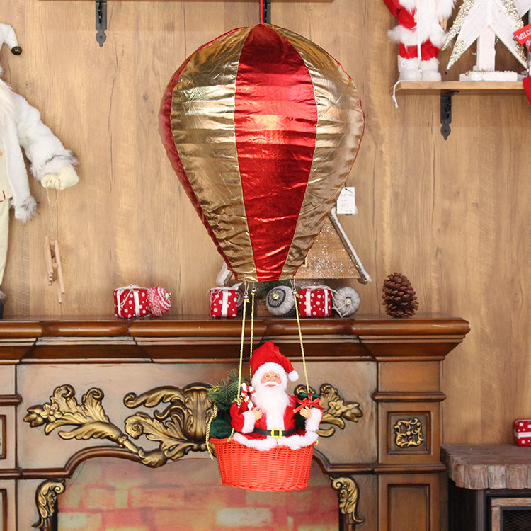 Christmas balloon decoration Santa Claus Christmas supplies Christmas bag scene pendant decoration