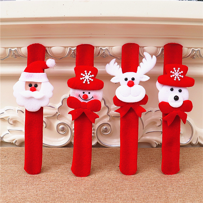 Christmas accessories Children's Gifts with light - up children's Christmas creative gifts patter ring patter bracelet