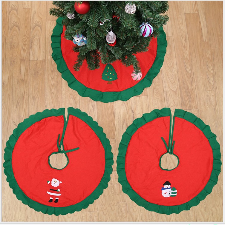 Christmas Tree ornament Christmas tree skirt Christmas tree apron 90cm Christmas tree skirt