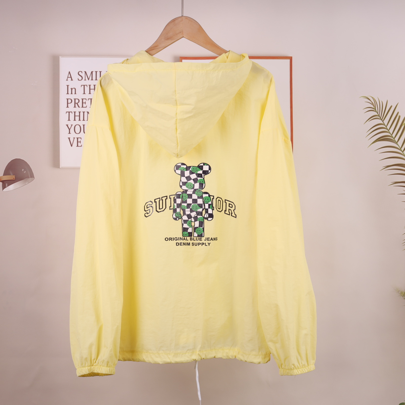 Cartoon bear sun-protective clothing for women, 2022 summer new style cute cat sun-protective clothing, Korean style stylish light jacket