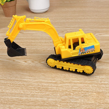 厂家直销新款儿童益智挖掘机 惯性滑行挖土机车工程车 玩具批发