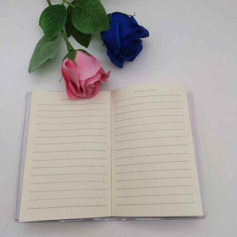 64K small rubber cover 6403 premium office and student notebook, Practical adult colorful rubber notepad wholesale details Picture