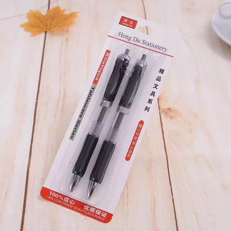 2 gel pens, household writing tools, business and office use, card-absorbing gel pens, signature gel pens in stock for wholesale