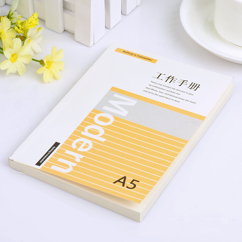 A5工作手册笔记本 精品办公用品学生记事本软面抄本子记录本批发