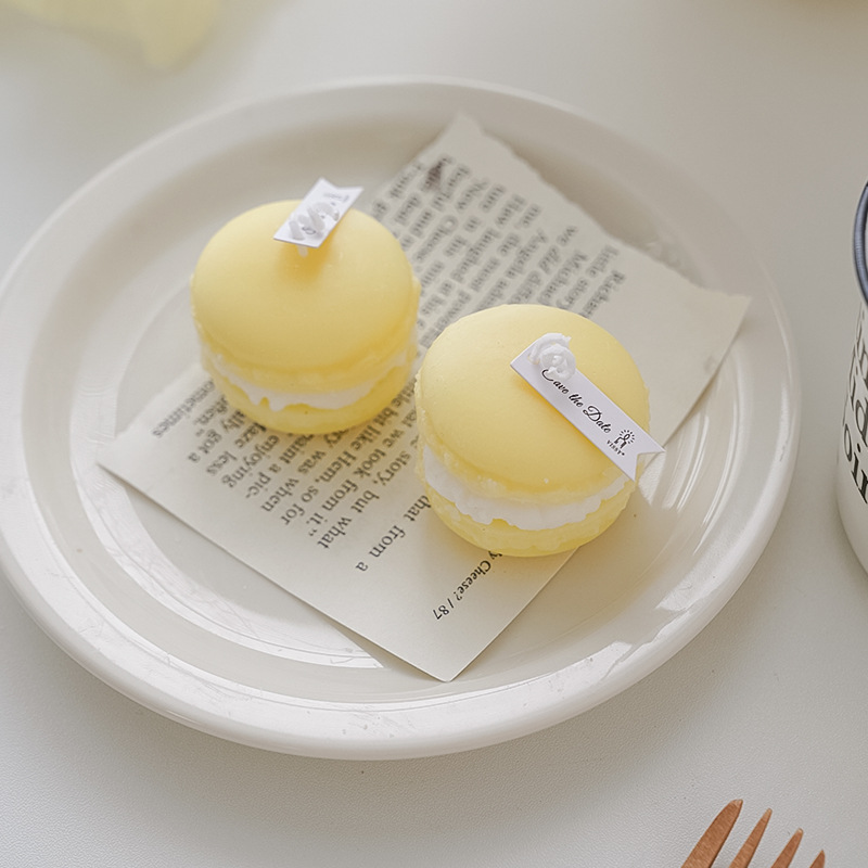 Macaron scented candles, Instagram-style photo props, diy birthday gifts Application Scenario