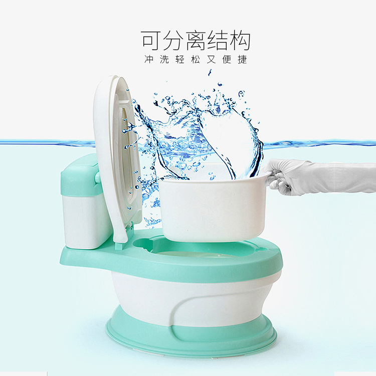 Children's toilet, simulated children's toilet, baby potty, portable infant toilet Specification image