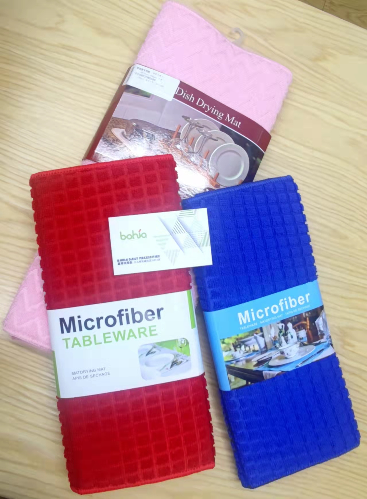 Cross-border e-commerce best-selling placemats, coasters, heat insulation pads, microfiber table MATS, household table MATS, hotel Western cuisine Application Scenario
