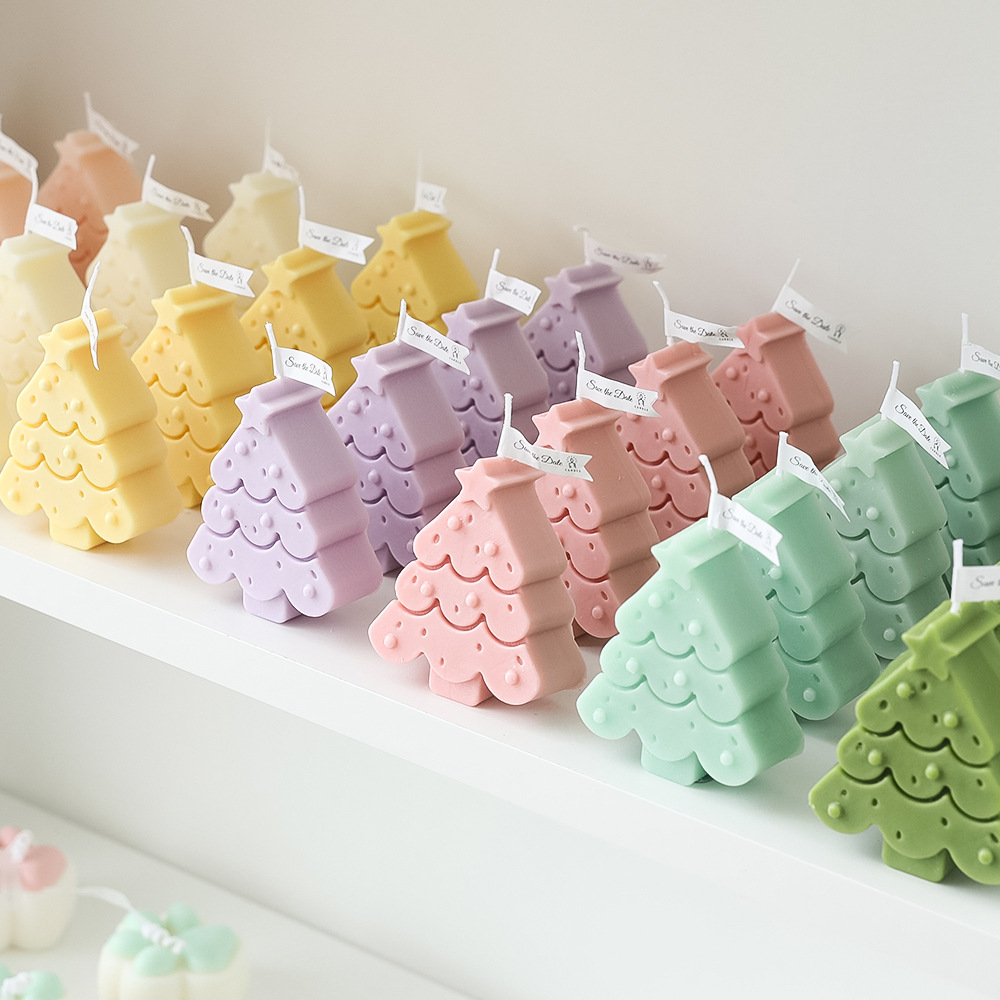 Christmas tree scented candles Specification image