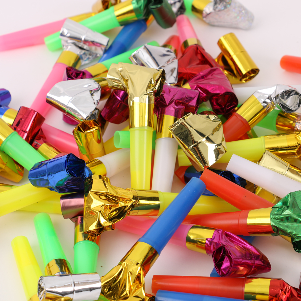 Cute dragon whistle, telescopic whistle, blow blow roll, birthday party and gathering, cheering horn, cheering props wholesale Item Picture